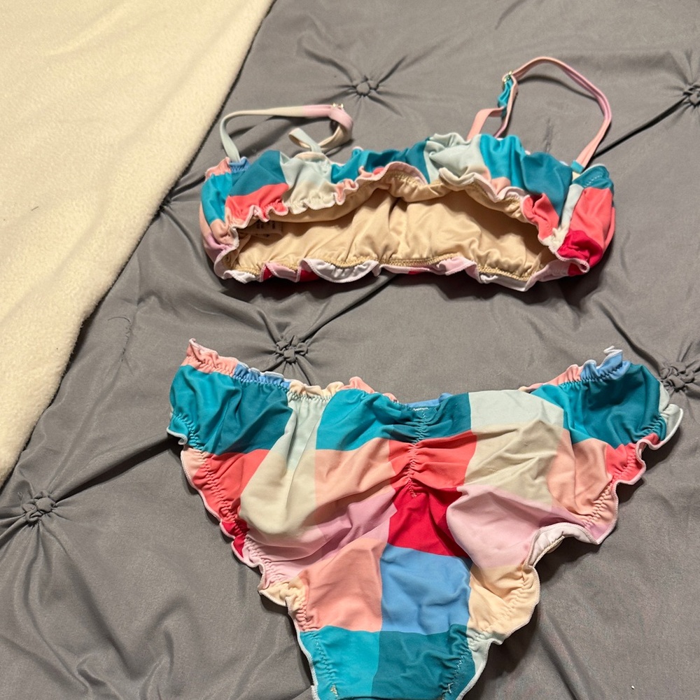 Nanamacs Multicolor Patchwork Bikini - image 6